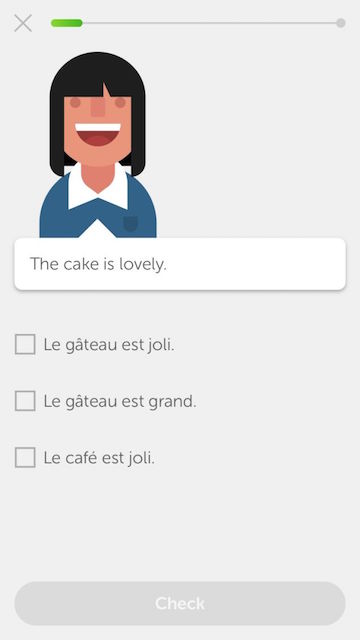 Illustration for article titled I'm Loving Updated Mobile Duolingo *edited*